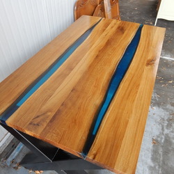 Riviertafel epoxy