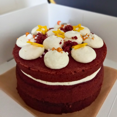 Red Velvet taart